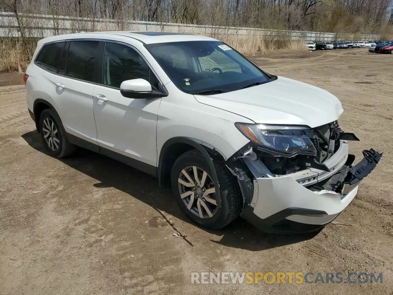 4 Photograph of a damaged car 5FNYF6H51LB025418 HONDA PILOT 2020
