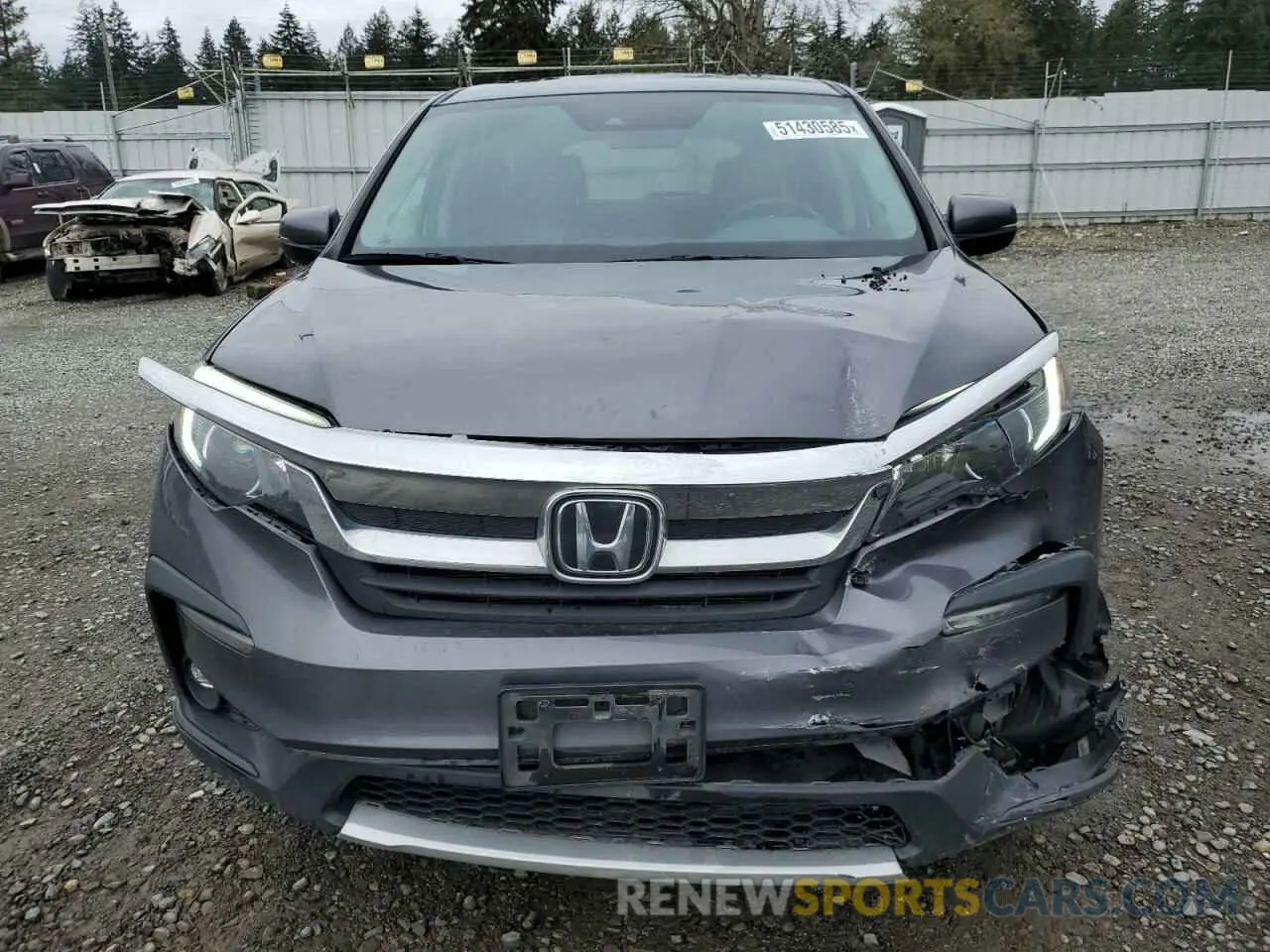 5 Photograph of a damaged car 5FNYF6H51LB026780 HONDA PILOT 2020