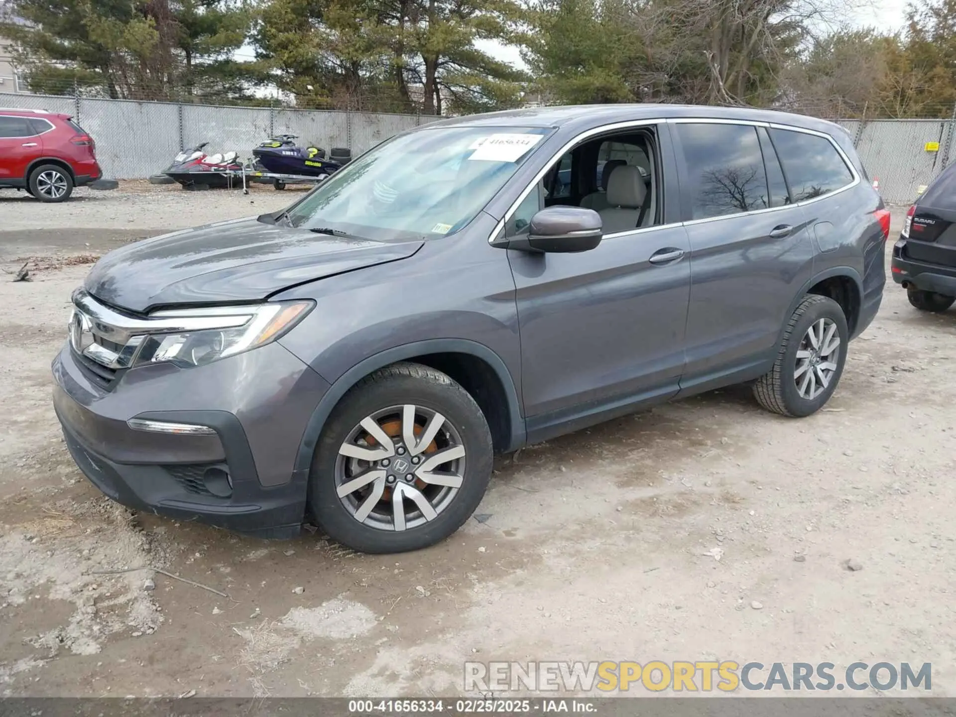 2 Photograph of a damaged car 5FNYF6H51LB048889 HONDA PILOT 2020