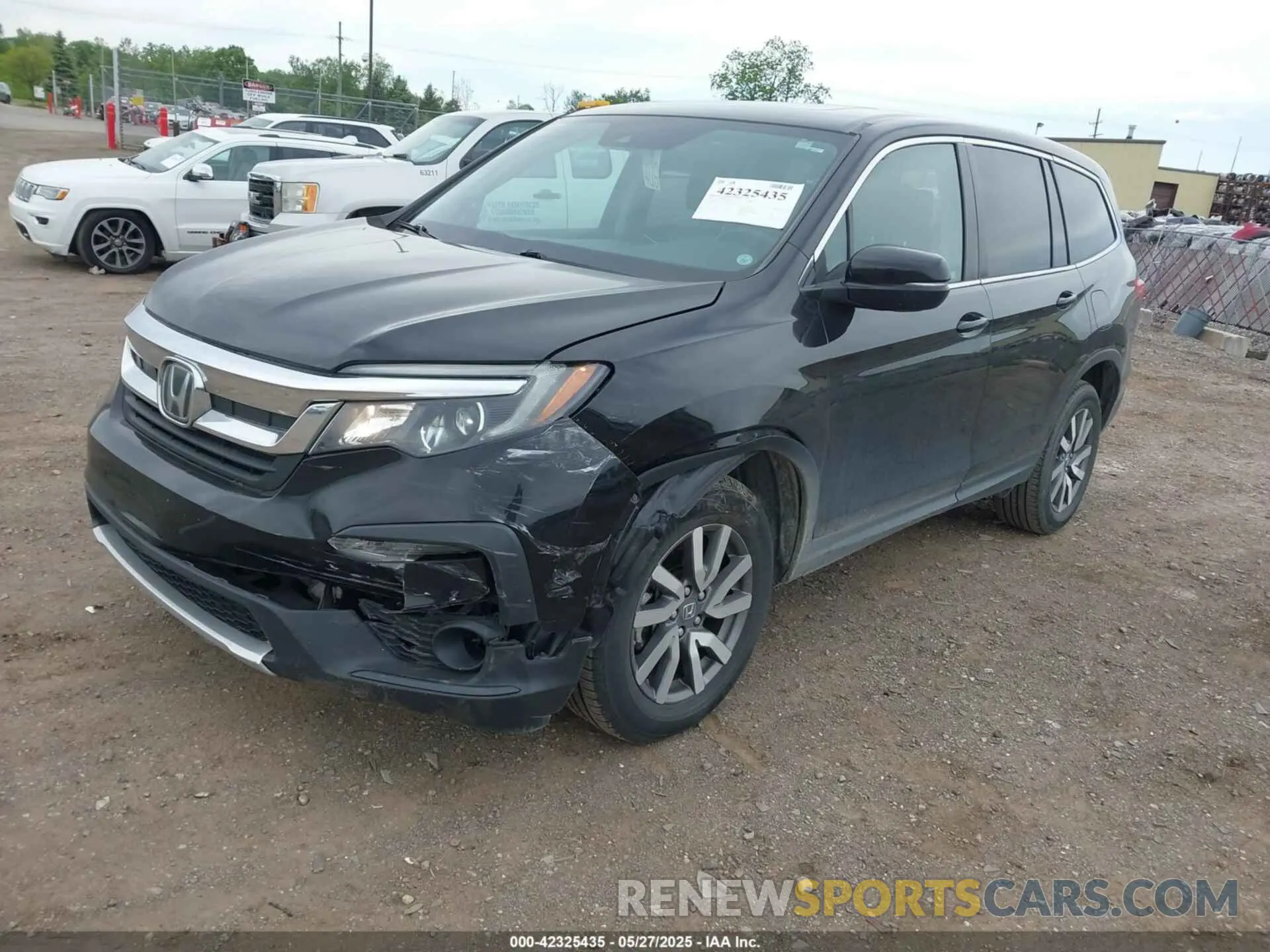 2 Photograph of a damaged car 5FNYF6H51LB058628 HONDA PILOT 2020