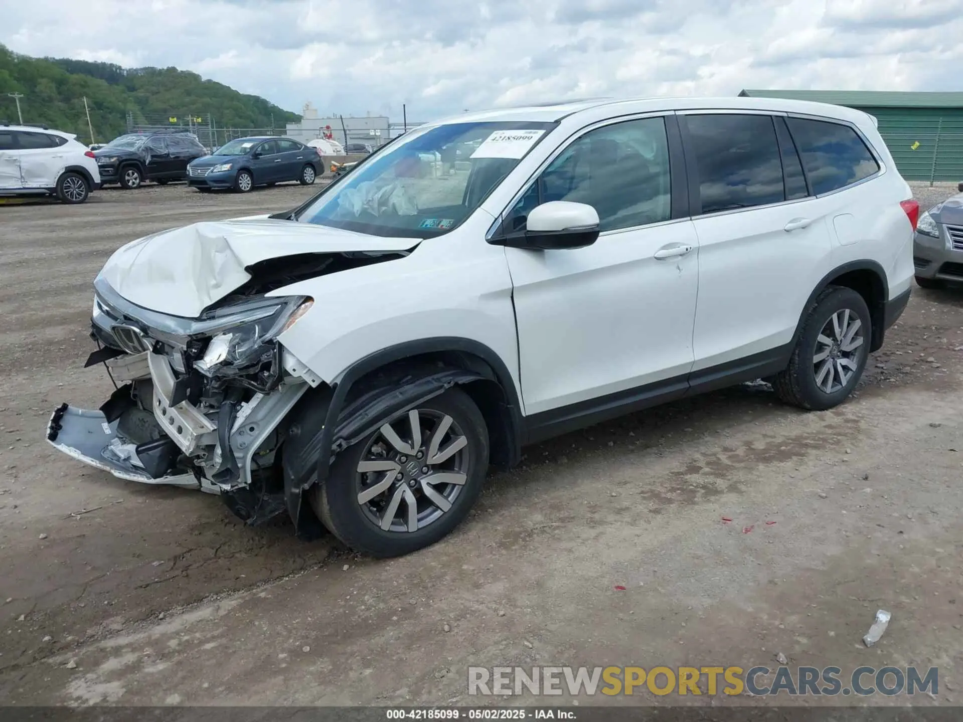 2 Photograph of a damaged car 5FNYF6H51LB066728 HONDA PILOT 2020