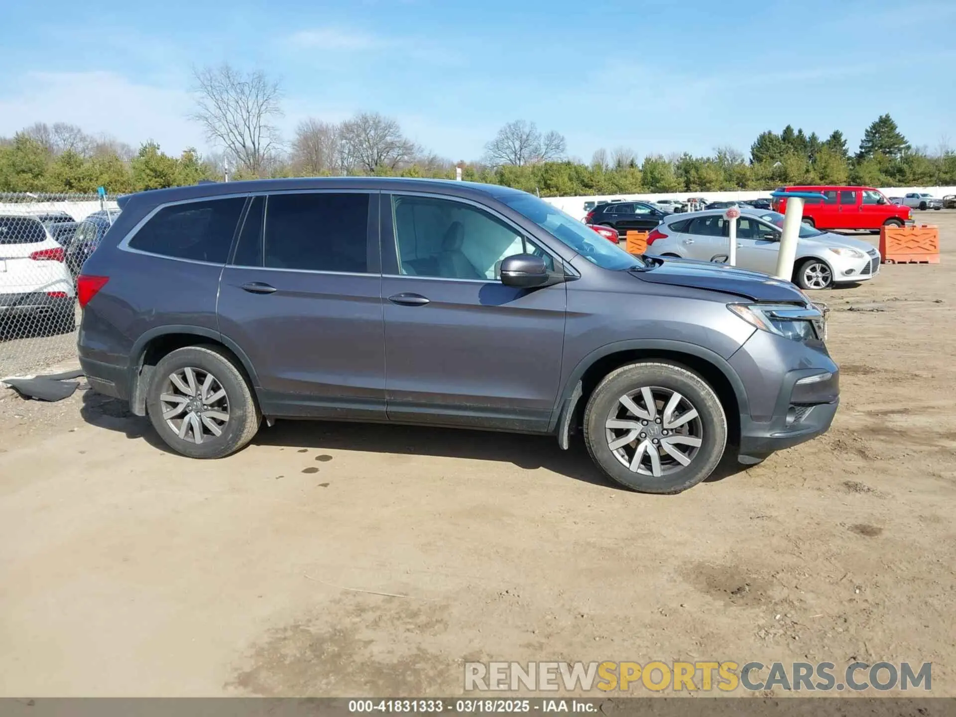 13 Photograph of a damaged car 5FNYF6H52LB039456 HONDA PILOT 2020
