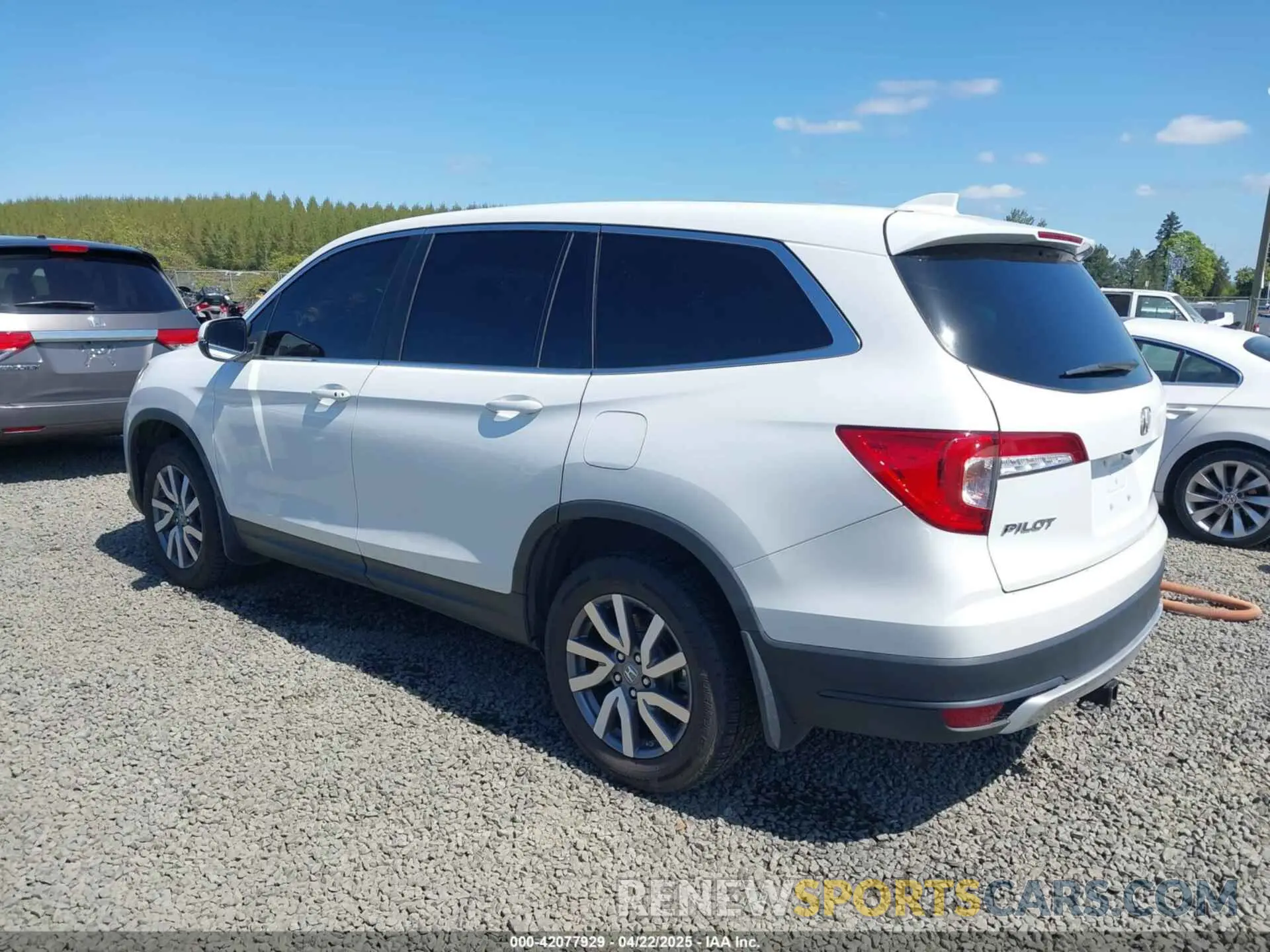 3 Photograph of a damaged car 5FNYF6H53LB028370 HONDA PILOT 2020