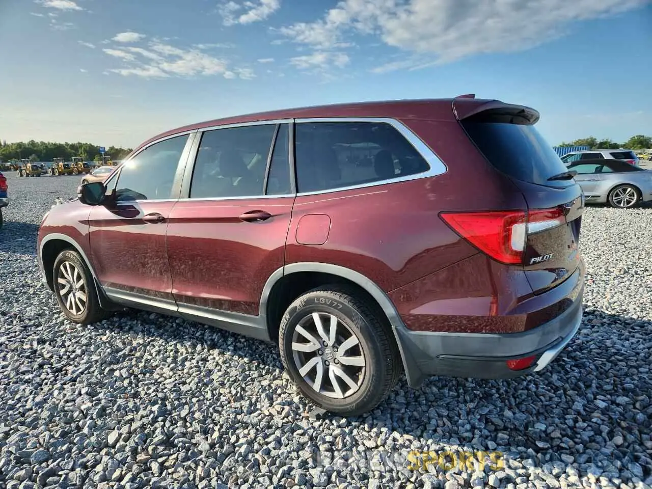 2 Photograph of a damaged car 5FNYF6H53LB042012 HONDA PILOT 2020