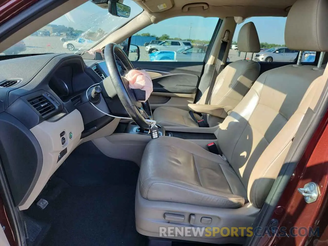7 Photograph of a damaged car 5FNYF6H53LB042012 HONDA PILOT 2020