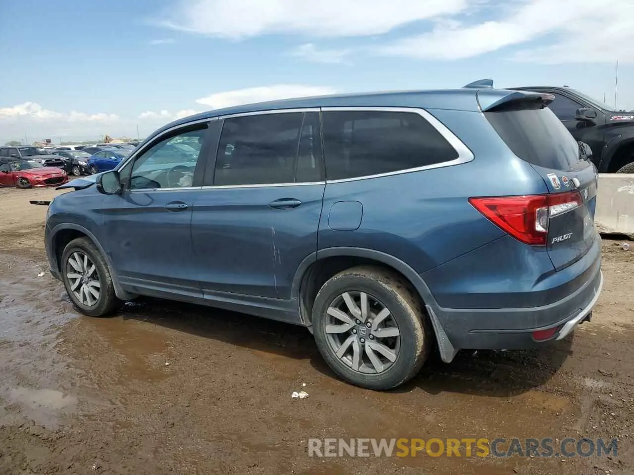 2 Photograph of a damaged car 5FNYF6H53LB058596 HONDA PILOT 2020