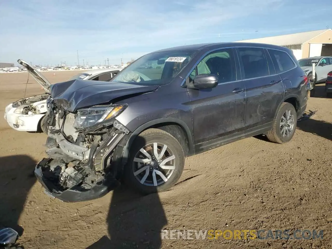 1 Photograph of a damaged car 5FNYF6H54LB054816 HONDA PILOT 2020