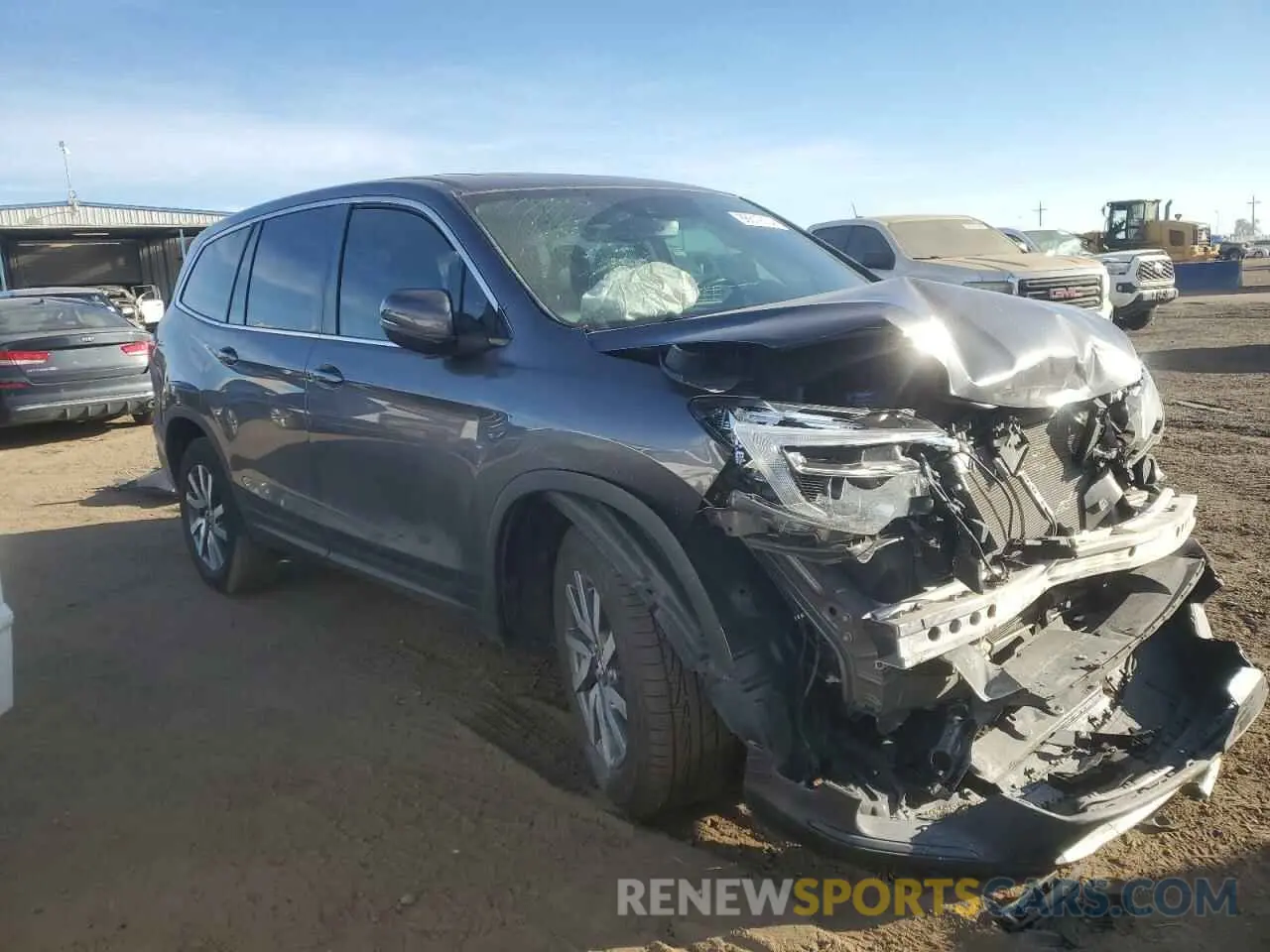 4 Photograph of a damaged car 5FNYF6H54LB054816 HONDA PILOT 2020