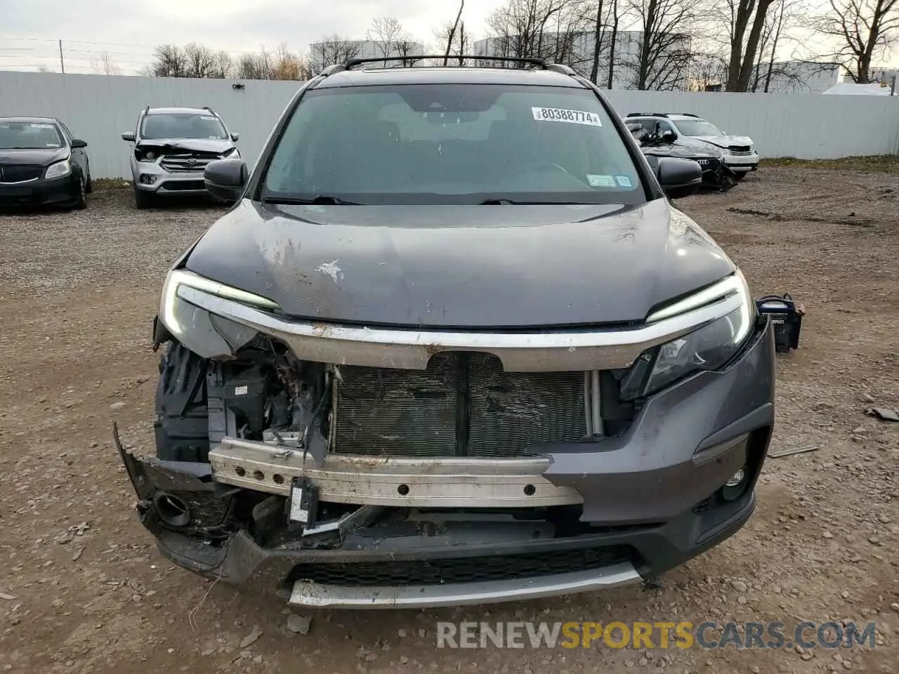 5 Photograph of a damaged car 5FNYF6H54LB059305 HONDA PILOT 2020