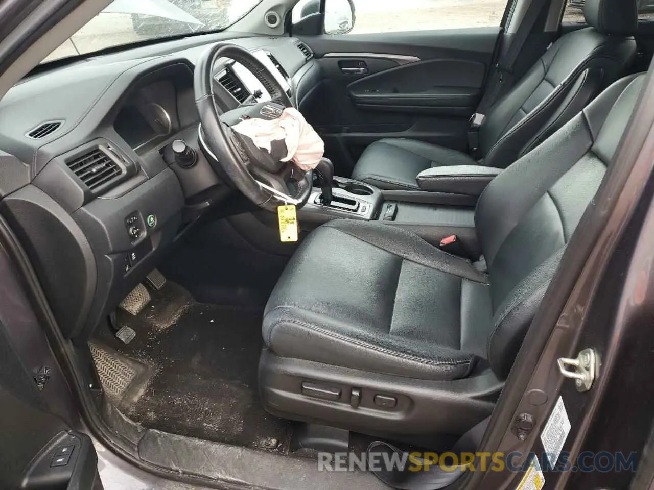 7 Photograph of a damaged car 5FNYF6H54LB059305 HONDA PILOT 2020