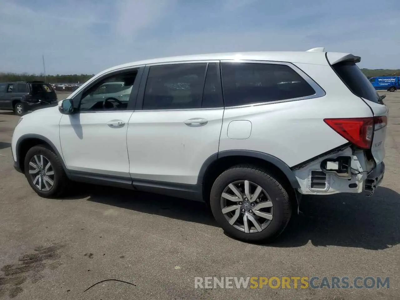 2 Photograph of a damaged car 5FNYF6H54LB066724 HONDA PILOT 2020