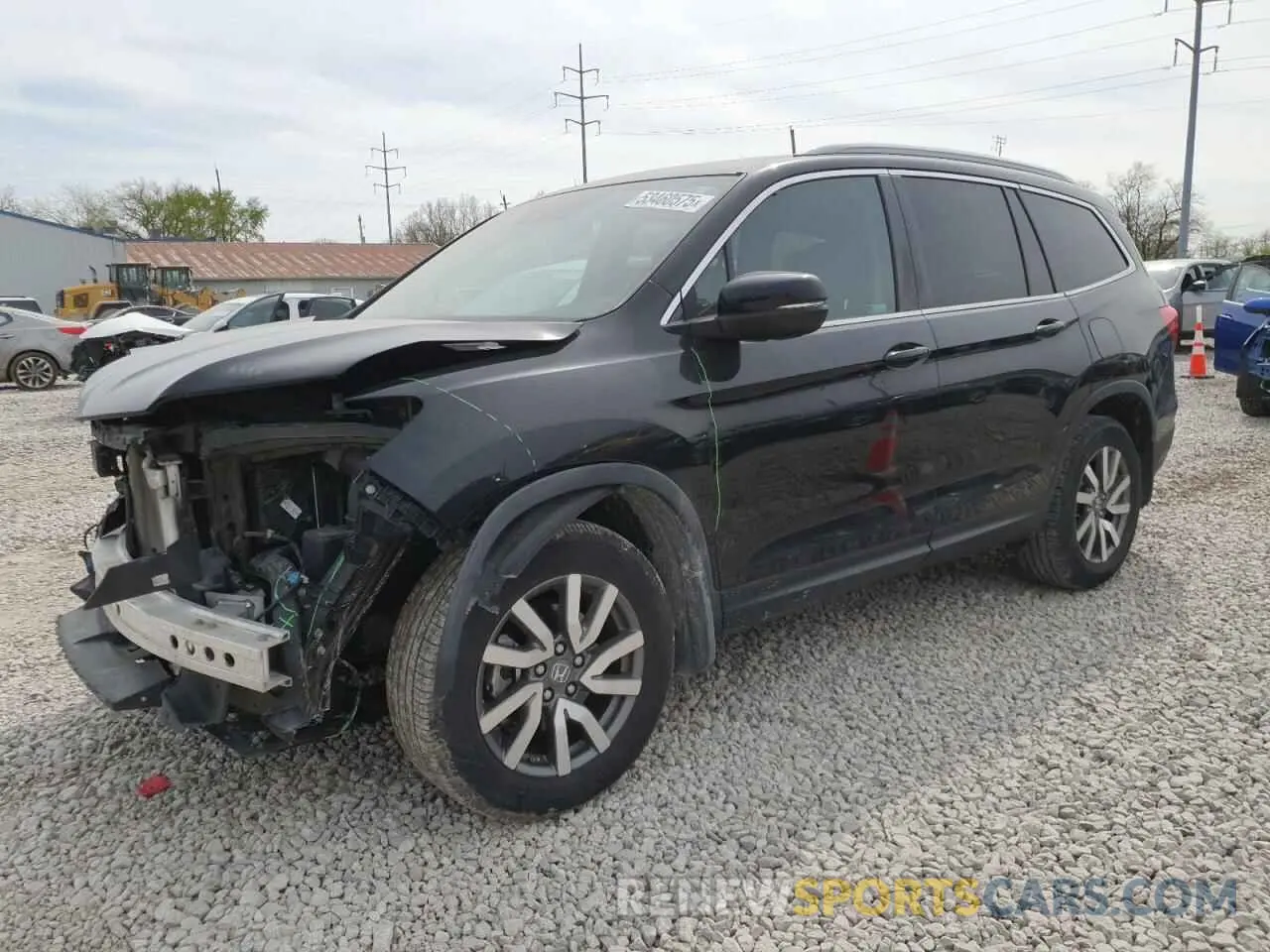 1 Photograph of a damaged car 5FNYF6H55LB023171 HONDA PILOT 2020
