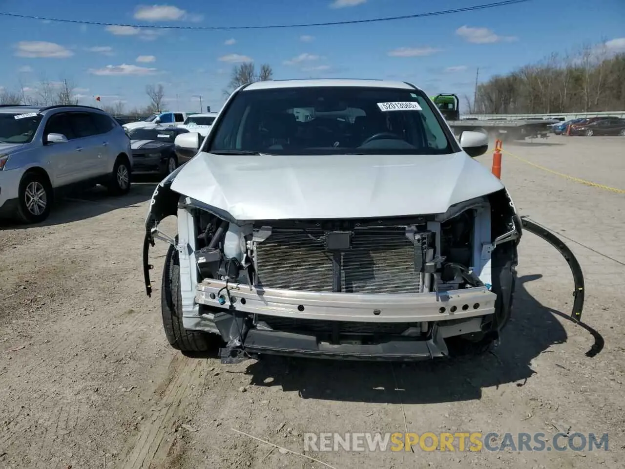 5 Photograph of a damaged car 5FNYF6H56LB000305 HONDA PILOT 2020