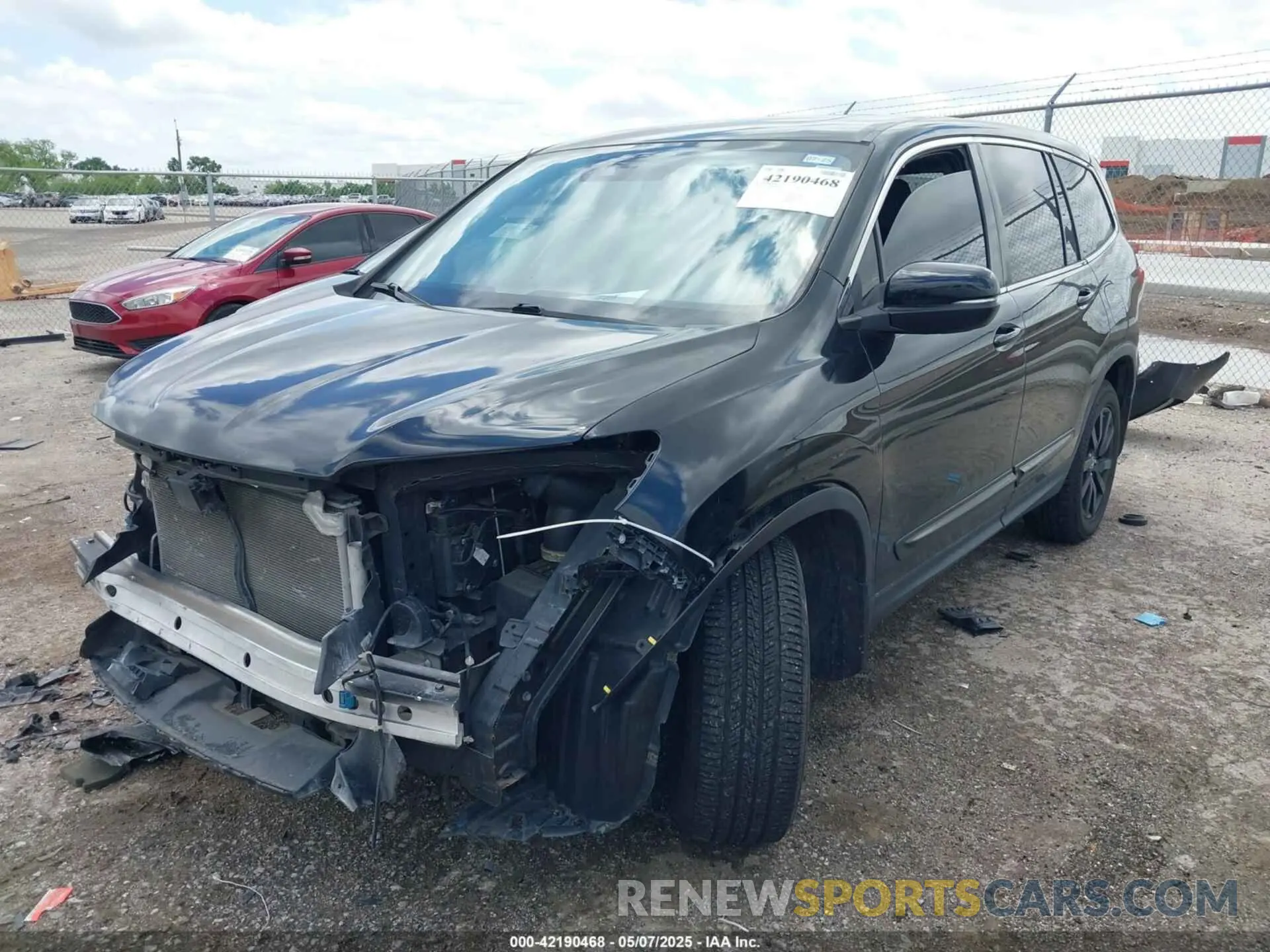 2 Photograph of a damaged car 5FNYF6H56LB067390 HONDA PILOT 2020