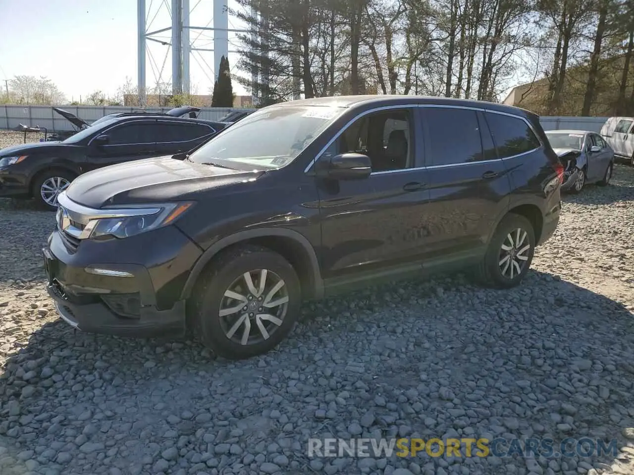 1 Photograph of a damaged car 5FNYF6H57LB020272 HONDA PILOT 2020