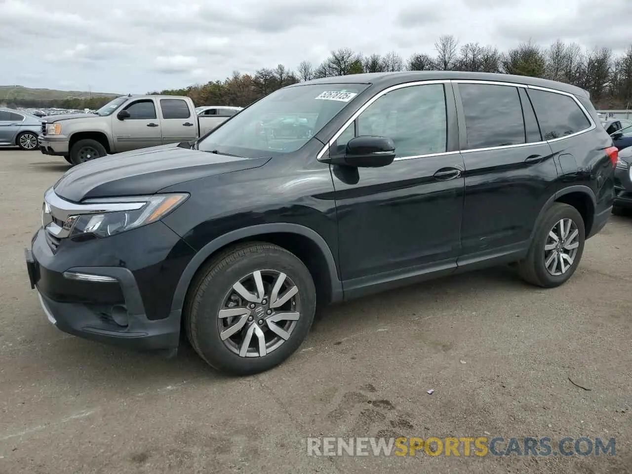 1 Photograph of a damaged car 5FNYF6H57LB068676 HONDA PILOT 2020
