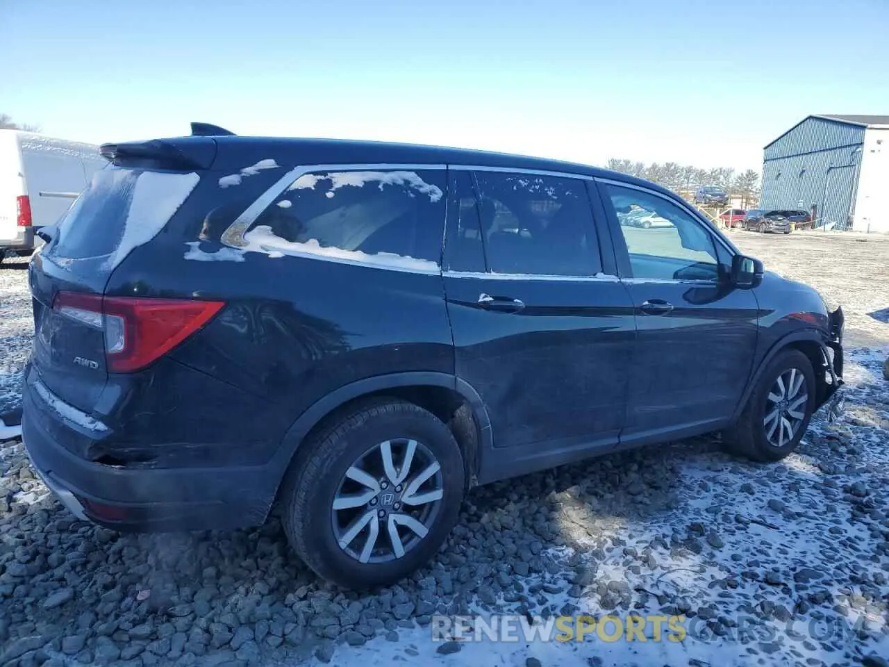 3 Photograph of a damaged car 5FNYF6H59LB013033 HONDA PILOT 2020