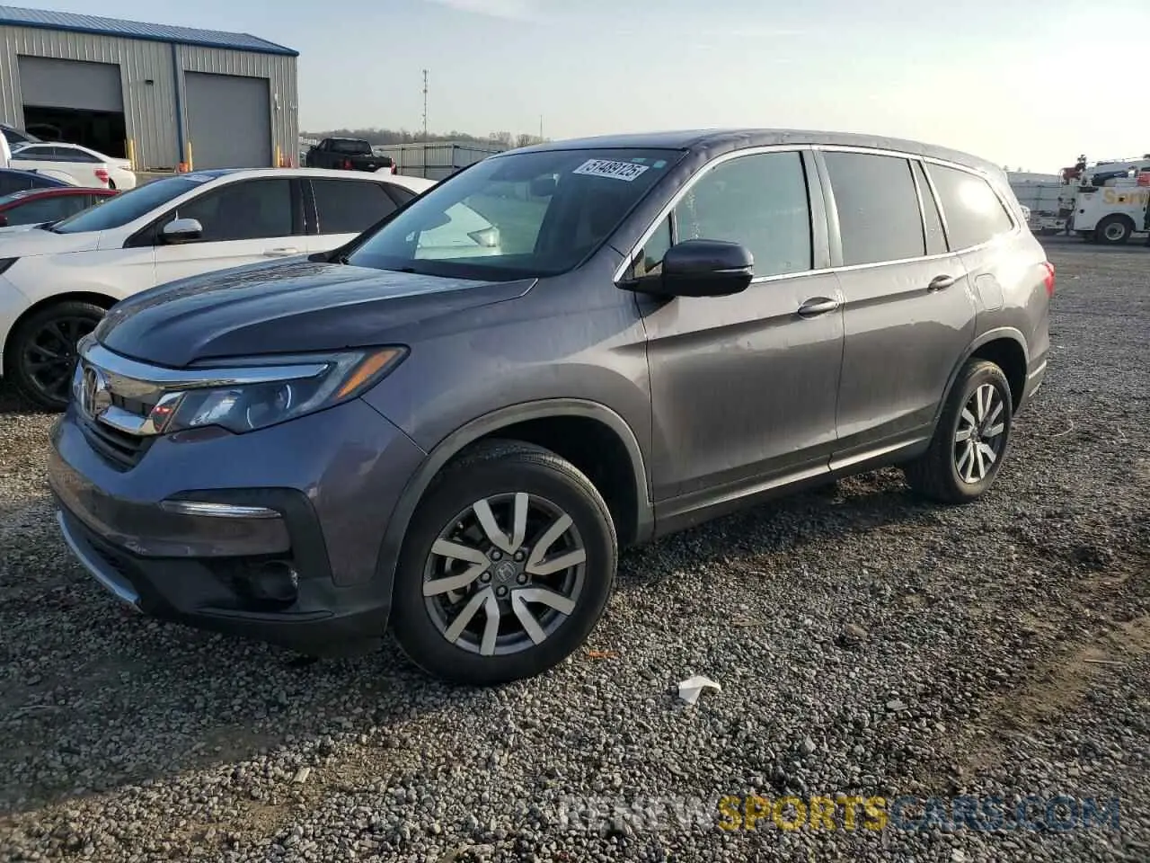 1 Photograph of a damaged car 5FNYF6H59LB016899 HONDA PILOT 2020