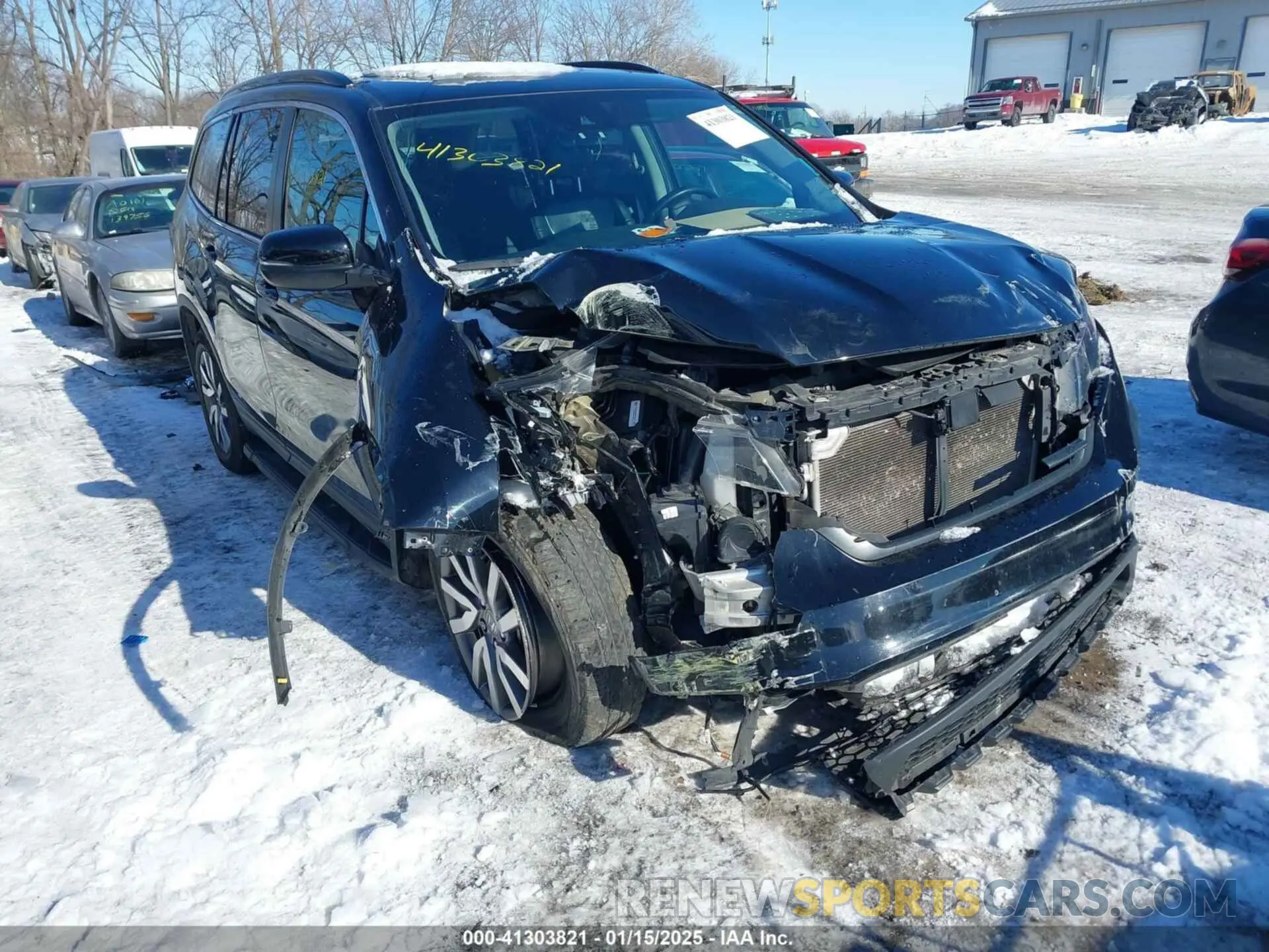 1 Photograph of a damaged car 5FNYF6H59LB051071 HONDA PILOT 2020