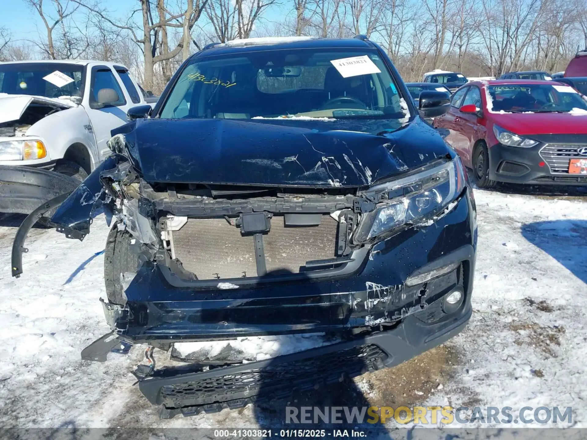 13 Photograph of a damaged car 5FNYF6H59LB051071 HONDA PILOT 2020