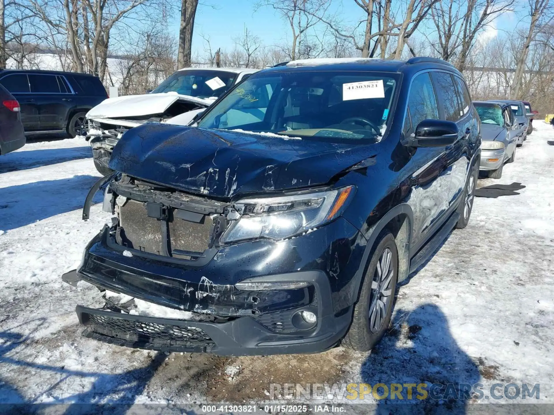 2 Photograph of a damaged car 5FNYF6H59LB051071 HONDA PILOT 2020
