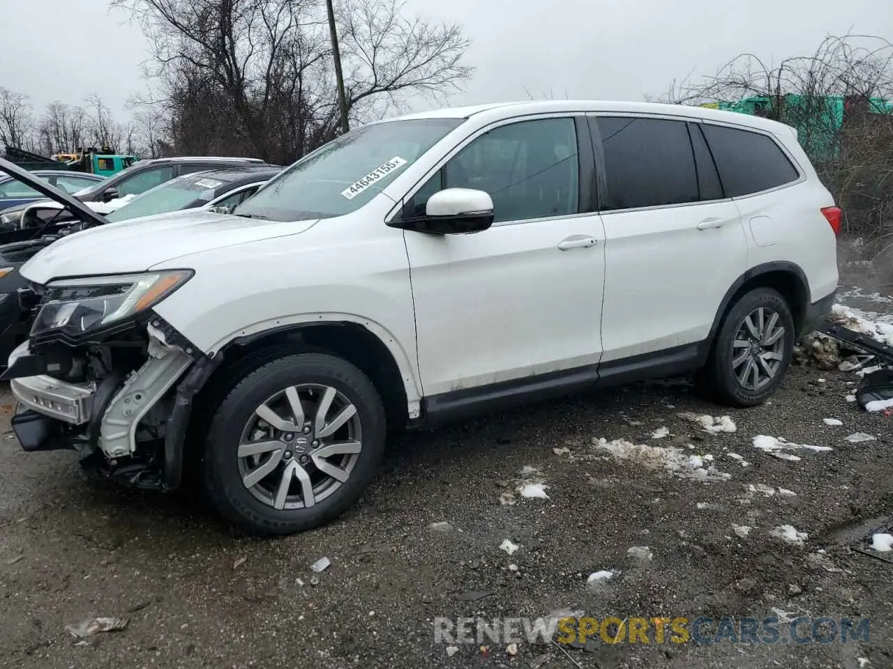 1 Photograph of a damaged car 5FNYF6H59LB066718 HONDA PILOT 2020
