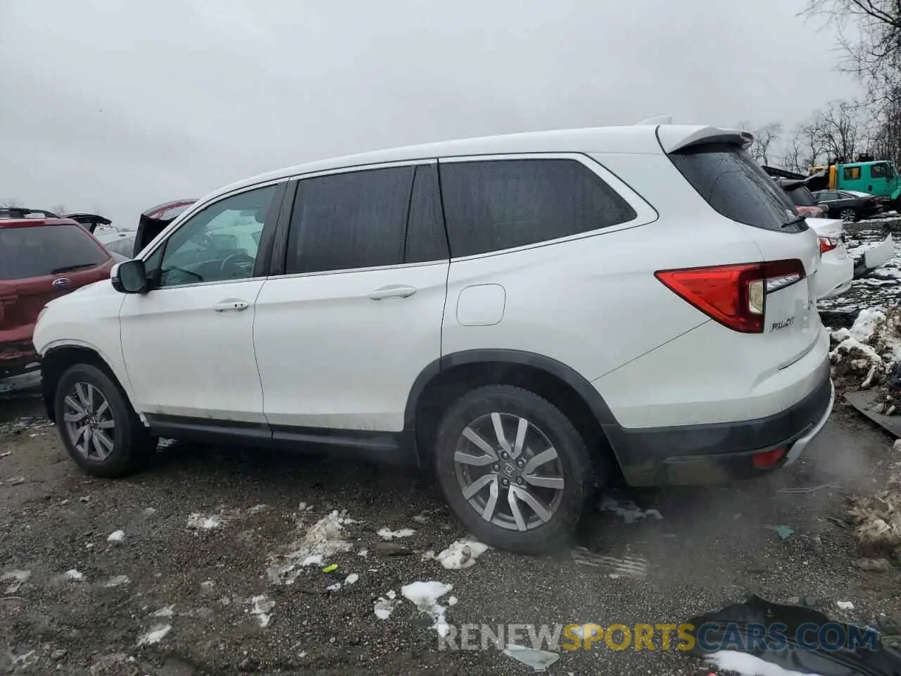 2 Photograph of a damaged car 5FNYF6H59LB066718 HONDA PILOT 2020