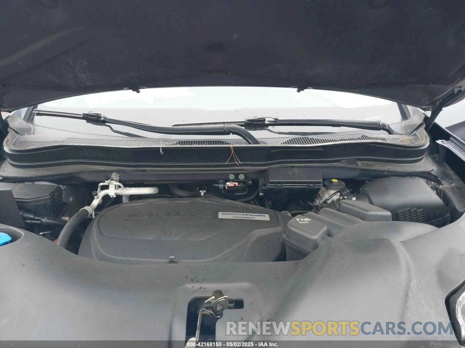10 Photograph of a damaged car 5FNYF6H5XLB024719 HONDA PILOT 2020