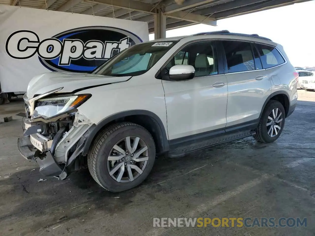 1 Photograph of a damaged car 5FNYF6H5XLB030245 HONDA PILOT 2020