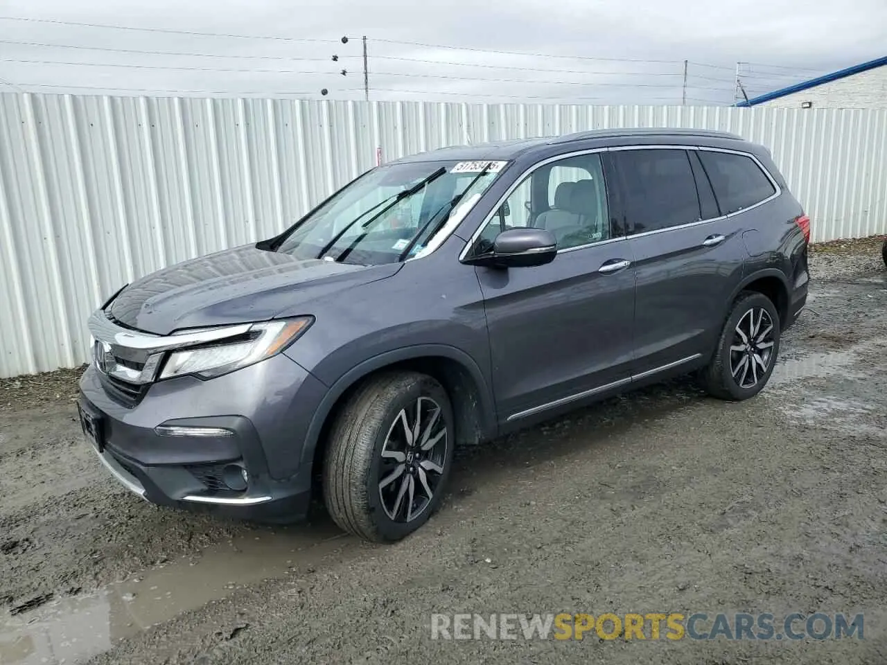 1 Photograph of a damaged car 5FNYF6H60LB039609 HONDA PILOT 2020