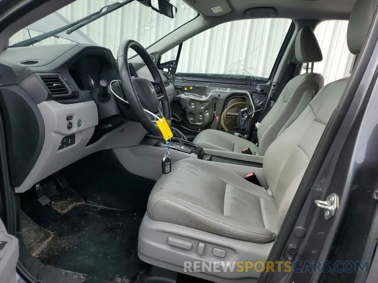 7 Photograph of a damaged car 5FNYF6H60LB039609 HONDA PILOT 2020