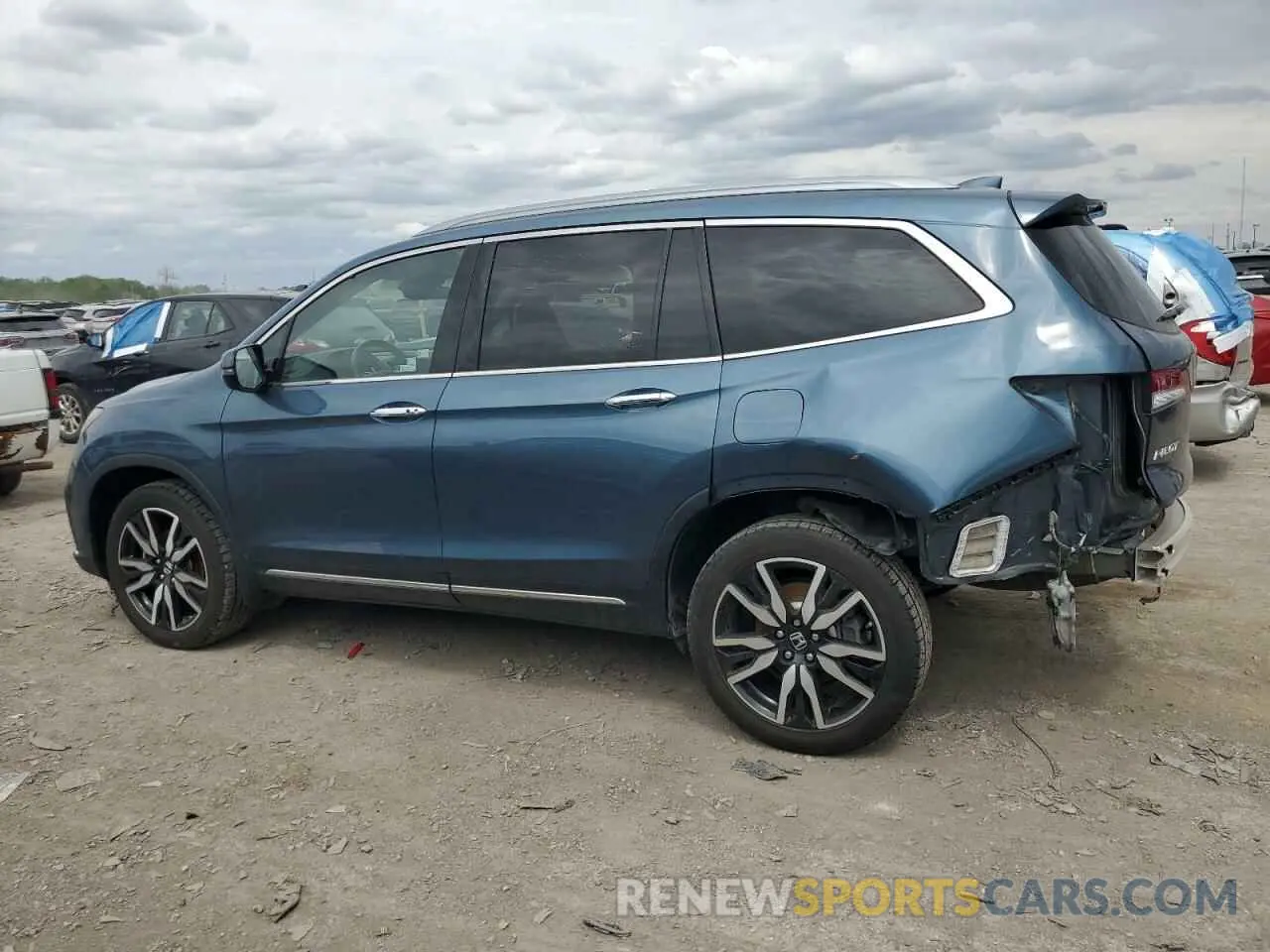 2 Photograph of a damaged car 5FNYF6H64LB022022 HONDA PILOT 2020