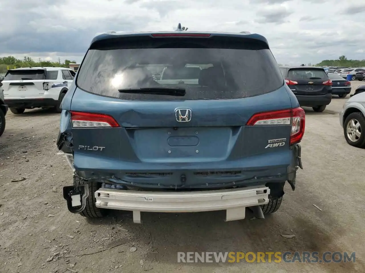 6 Photograph of a damaged car 5FNYF6H64LB022022 HONDA PILOT 2020