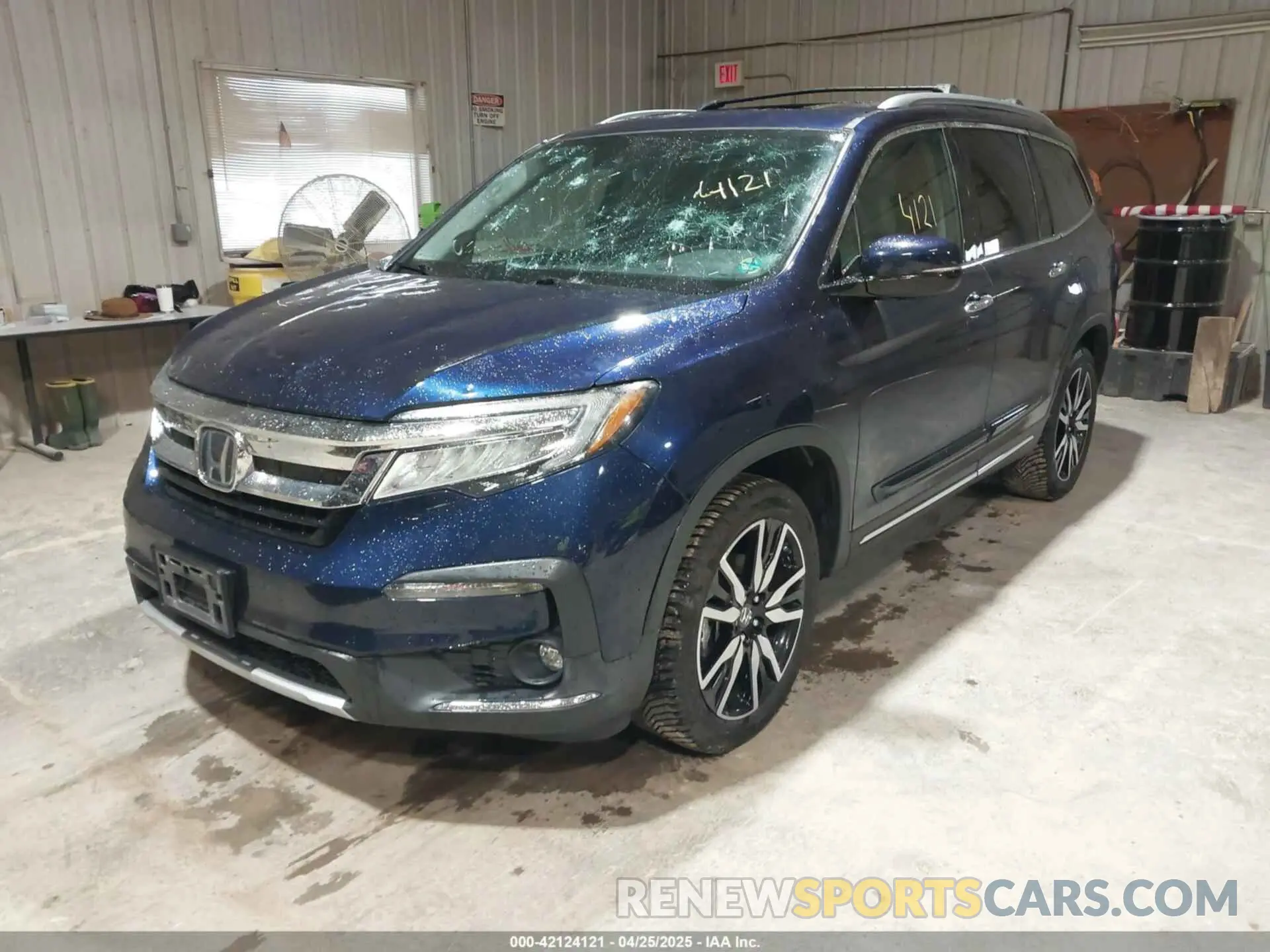 2 Photograph of a damaged car 5FNYF6H65LB019355 HONDA PILOT 2020