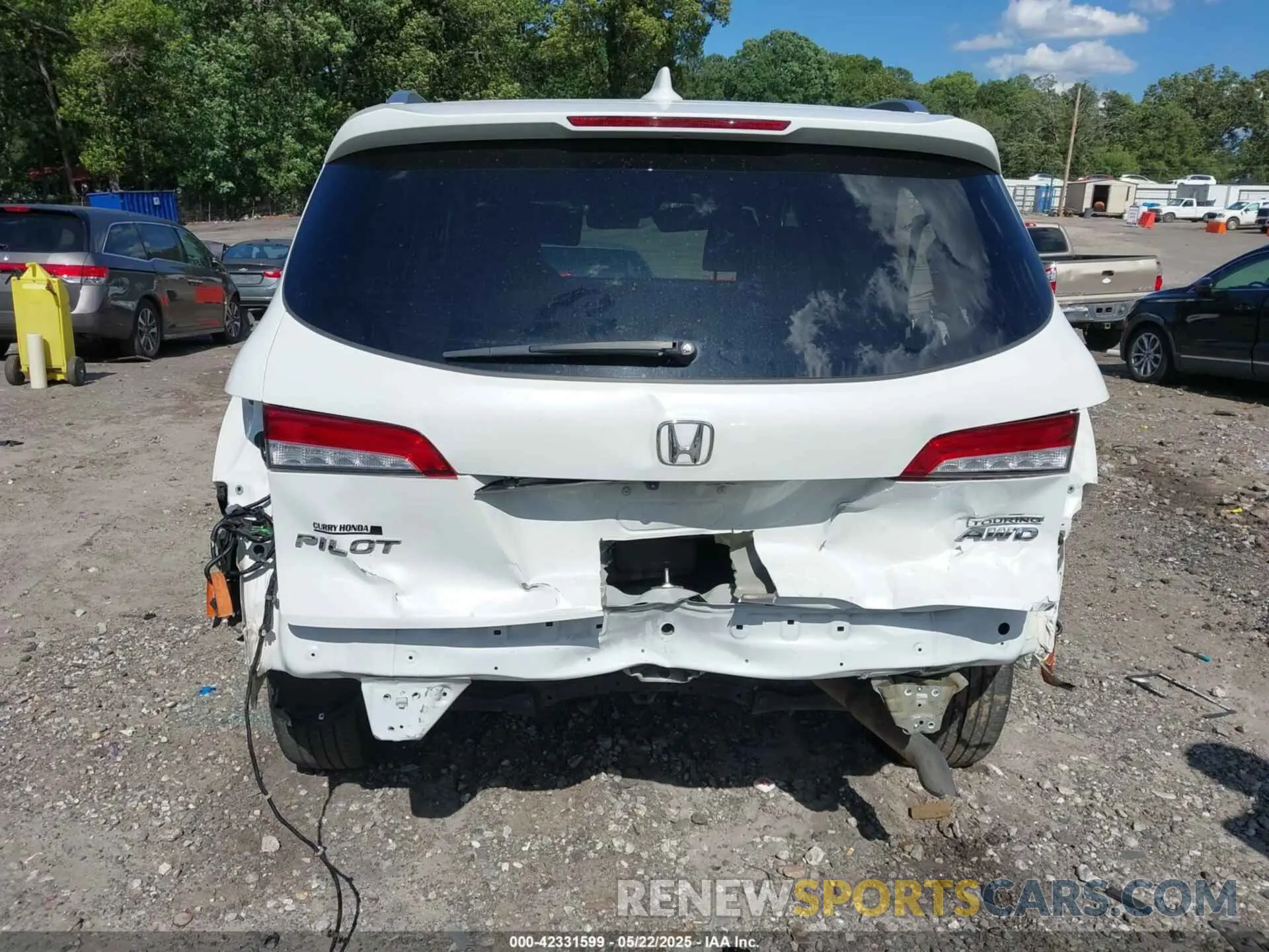 6 Photograph of a damaged car 5FNYF6H65LB062349 HONDA PILOT 2020