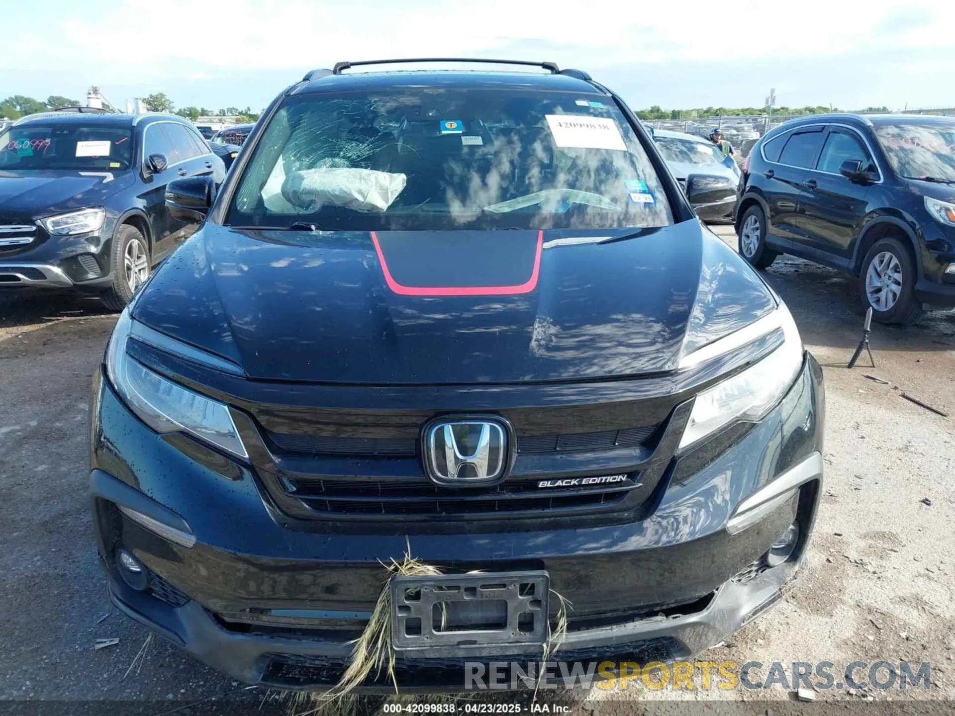 12 Photograph of a damaged car 5FNYF6H71LB039742 HONDA PILOT 2020