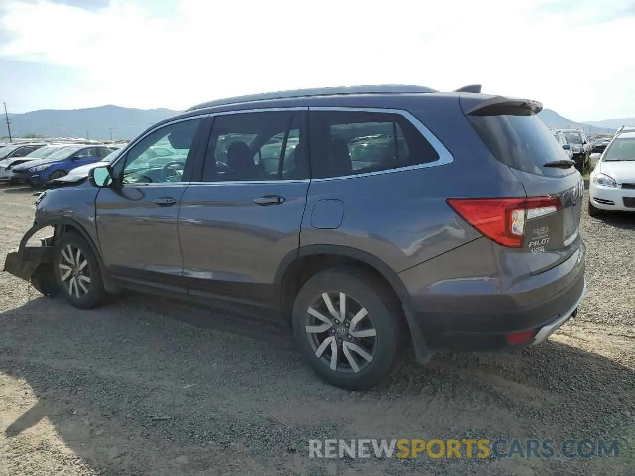 2 Photograph of a damaged car 5FNYF6H76LB501969 HONDA PILOT 2020
