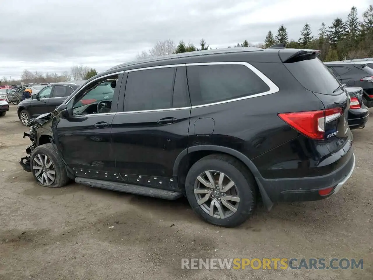 2 Photograph of a damaged car 5FNYF6H79LB503960 HONDA PILOT 2020