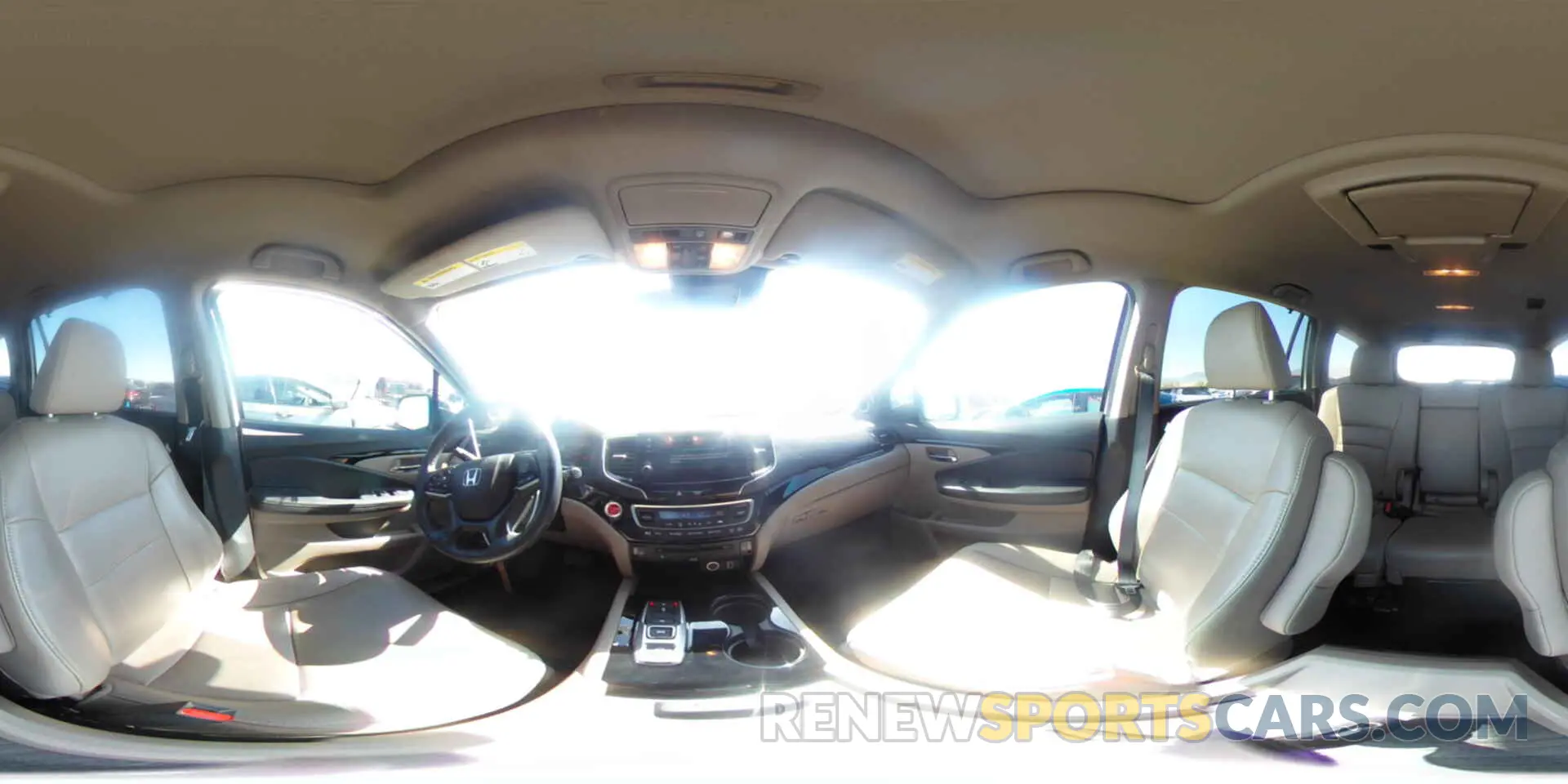 16 Photograph of a damaged car 5FNYF6H91LB001378 HONDA PILOT 2020