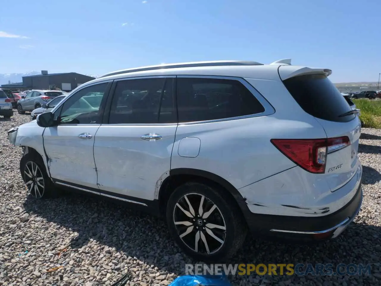 2 Photograph of a damaged car 5FNYF6H91LB001378 HONDA PILOT 2020