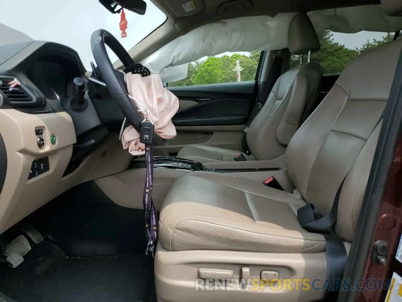 7 Photograph of a damaged car 5FNYF6H95LB043424 HONDA PILOT 2020