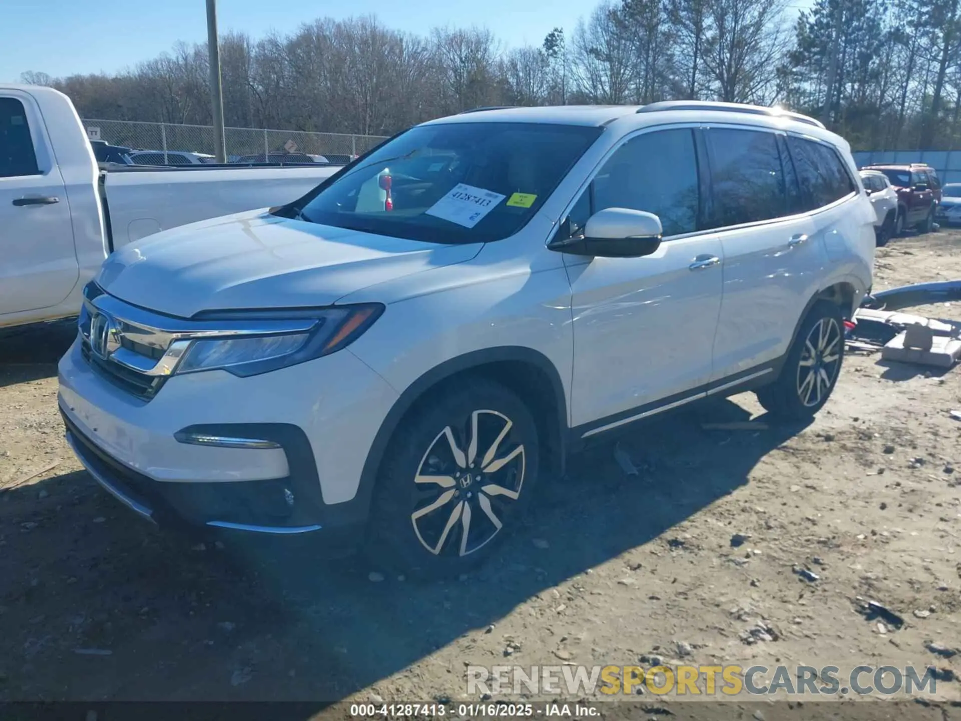 2 Photograph of a damaged car 5FNYF6H97LB004365 HONDA PILOT 2020