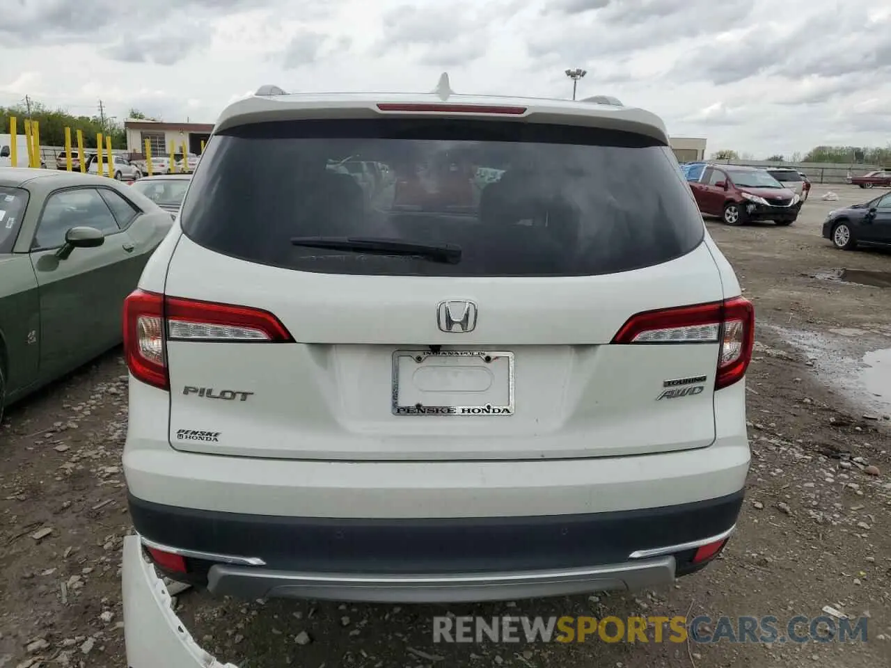 6 Photograph of a damaged car 5FNYF6H99LB050134 HONDA PILOT 2020