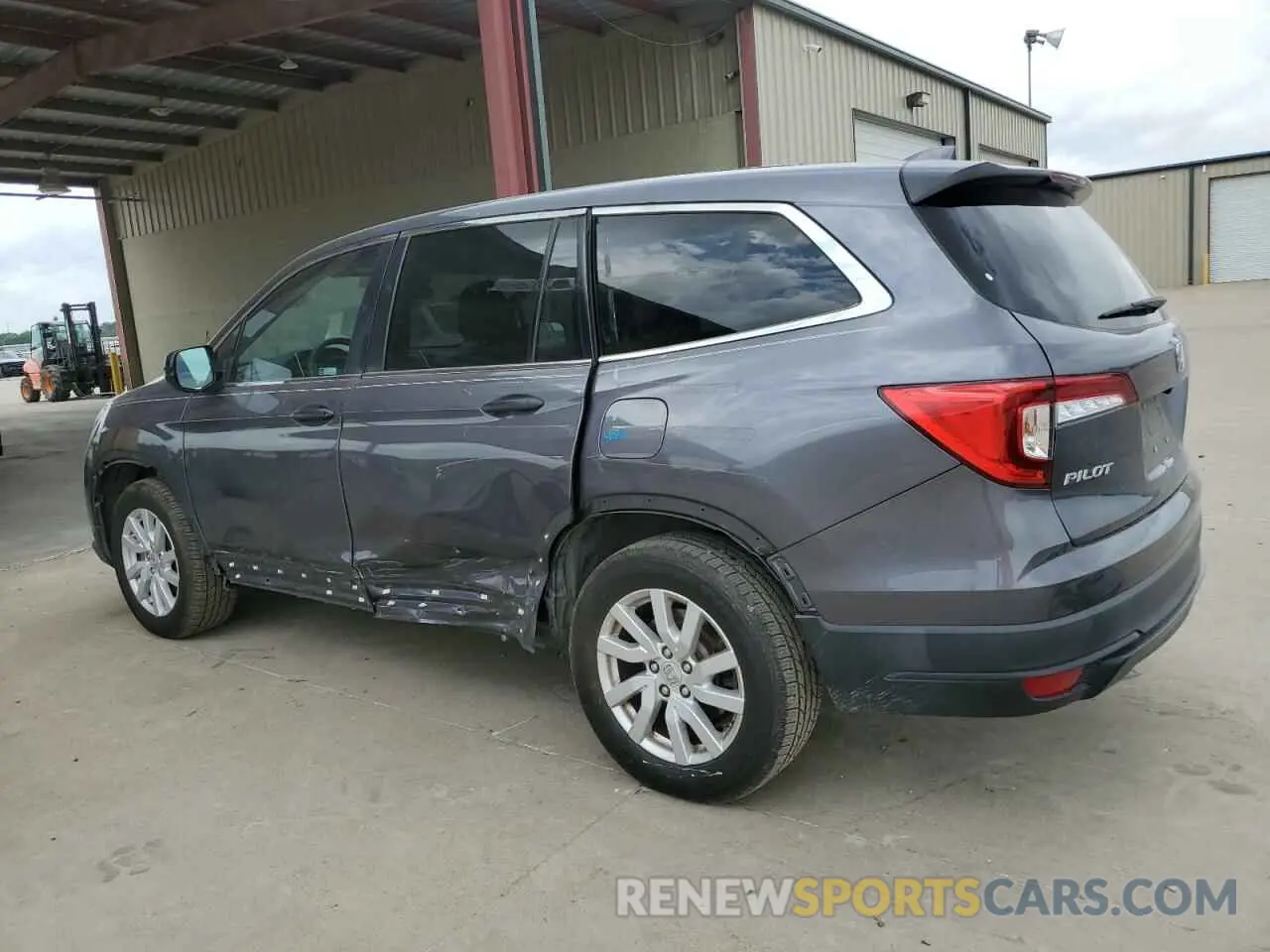2 Photograph of a damaged car 5FNYF5H16MB008610 HONDA PILOT 2021