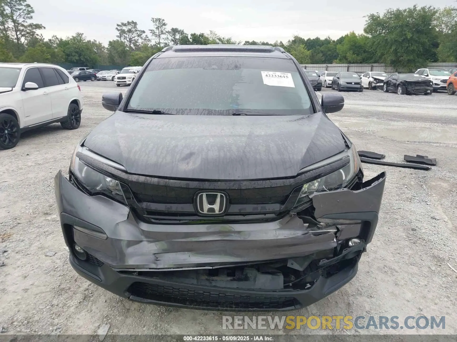 12 Photograph of a damaged car 5FNYF5H20MB023029 HONDA PILOT 2021