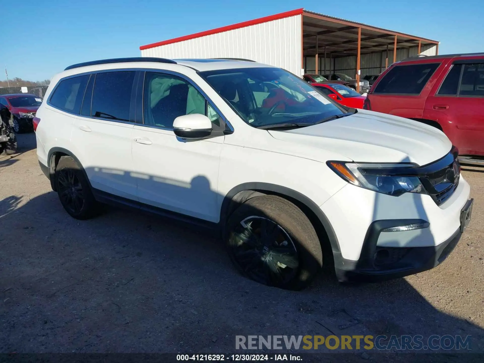 6 Photograph of a damaged car 5FNYF5H20MB045001 HONDA PILOT 2021
