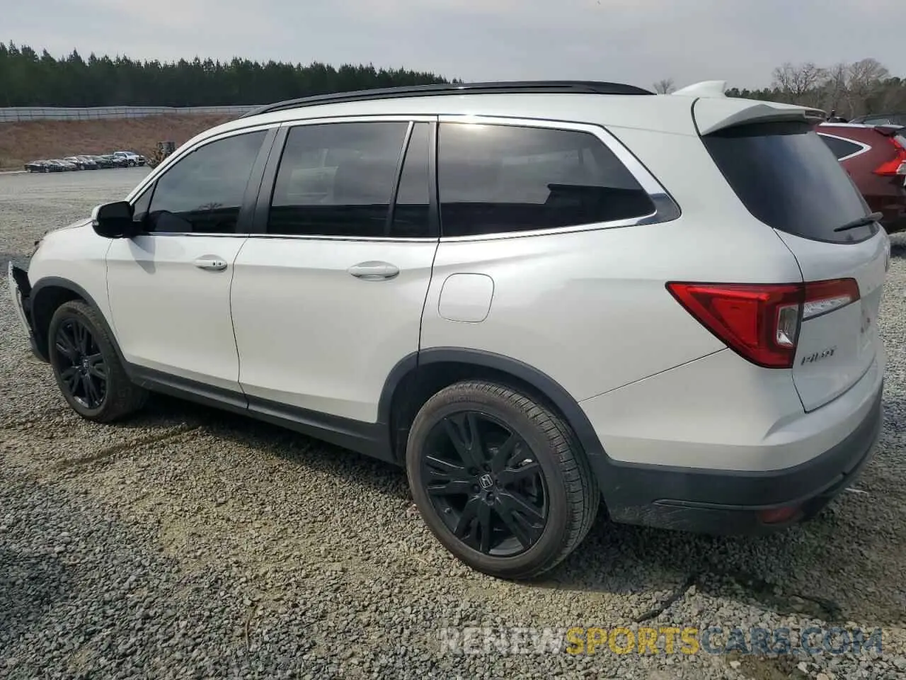 2 Photograph of a damaged car 5FNYF5H21MB008099 HONDA PILOT 2021