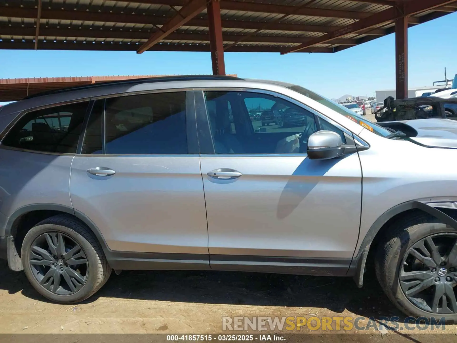 13 Photograph of a damaged car 5FNYF5H21MB025405 HONDA PILOT 2021