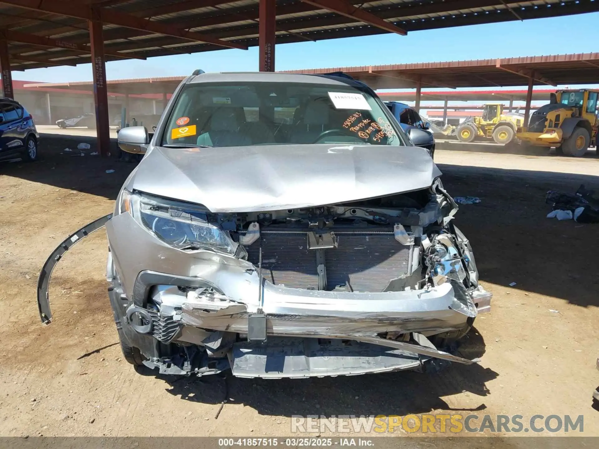 6 Photograph of a damaged car 5FNYF5H21MB025405 HONDA PILOT 2021