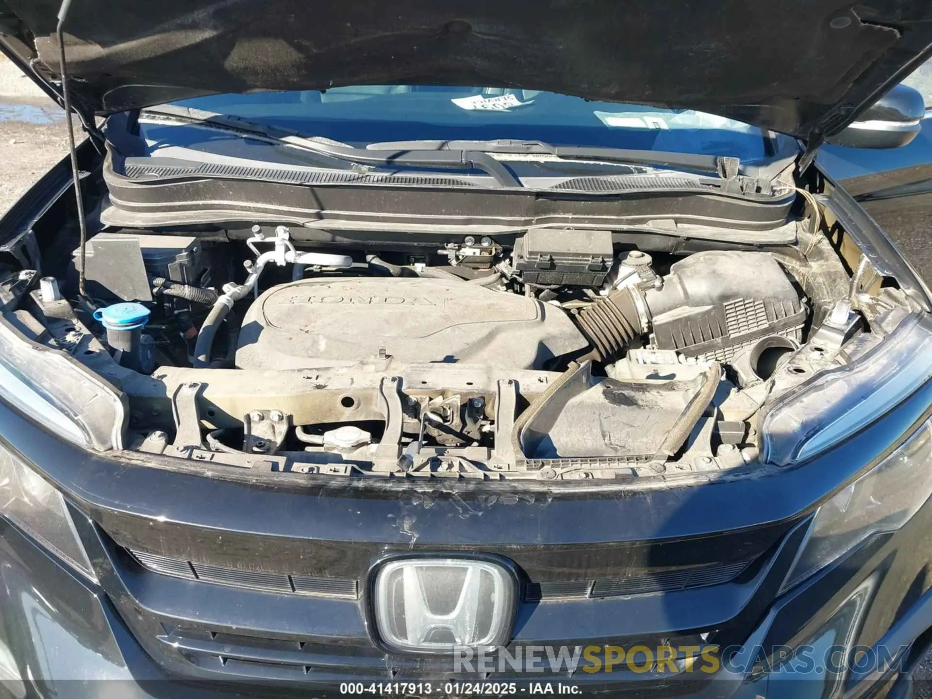 10 Photograph of a damaged car 5FNYF5H22MB007883 HONDA PILOT 2021